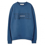UNISEX YOUTH ZIP SWEATSHIRT-BLUE