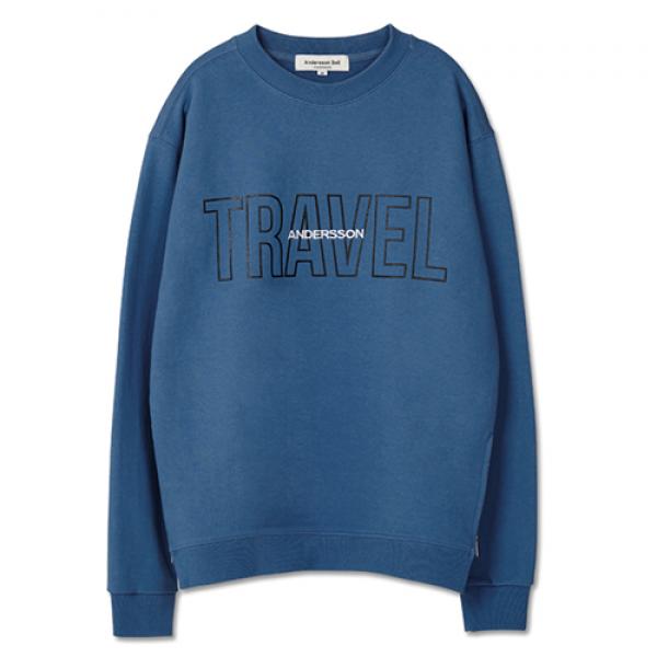 UNISEX YOUTH ZIP SWEATSHIRT-BLUE