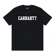 (I018486) COLLEGE T-SHIRT-BLK/WHT