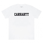 (I018486) COLLEGE T-SHIRT-WHT/BLK