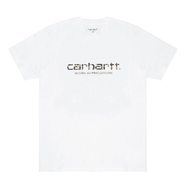 (I017144) WIP SCRIPT T-SHIRT-WHT/CAMO