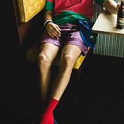 POCKET SHORT PANTS_PURPLE