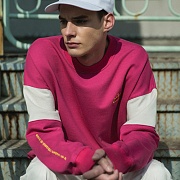 80S RETRO CREW NECK_PINK