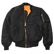 MA-1 FLIGHT JACKET-BLACK*