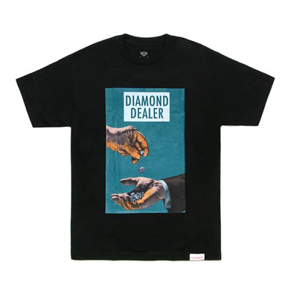 DIAMOND DEALER TEE - BLK