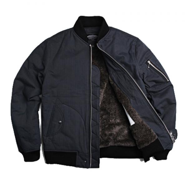 [FRIZM WORKS] HEAVY MA-1 DECK JKT - D.BLUE