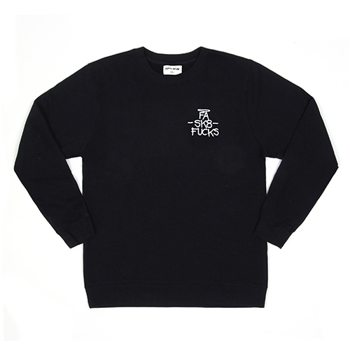 SK8 FUCKS CREW-BLACK
