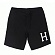 CLASSIC H FLEECE PANT-BLACK
