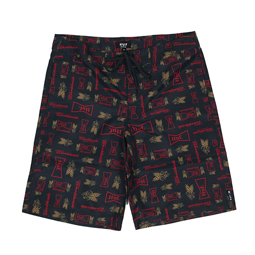 DRINK UP BOARD SHORT-BLK