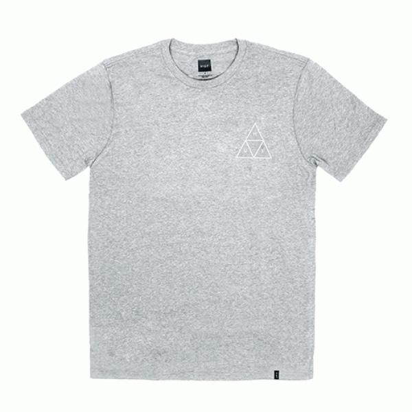 TRIPLE TRIANGLE TEE - GRY(wht)