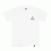TRIPLE TRIANGLE TEE-WHT(bk print)