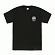 HUF X THRASHER DOWNHILL FROM HERE TEE-BLK