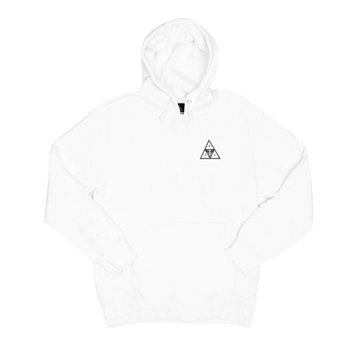 HUF X OBEY TRIP TRIPO HOOD-WHT