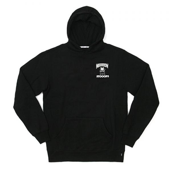 THE LAST MEOW PULLOVER HOODIE - BLK