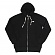 CADET ZIP UP HOOD-BLK
