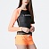 EVE RASHGUARD-GREY/PEACH