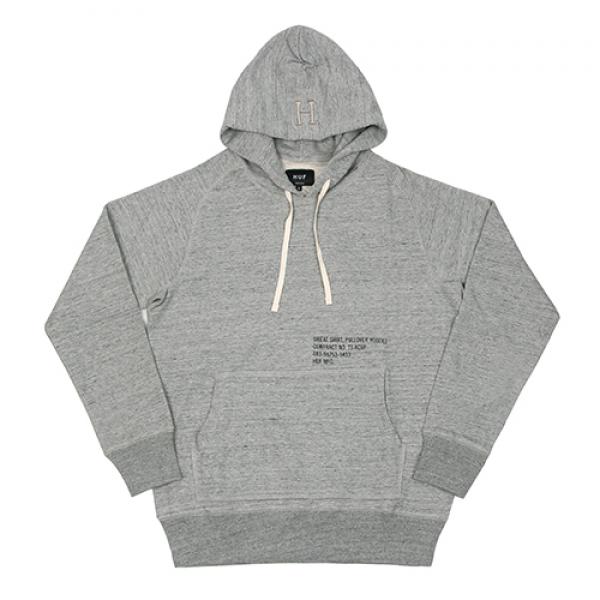 MIL-SPEC CADET PULLOVER HOOD-GRY