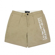BASIC LOGO CHINO SHORTS-BEIGE