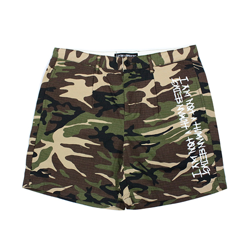 BASIC LOGO CHINO SHORTS-CAMO