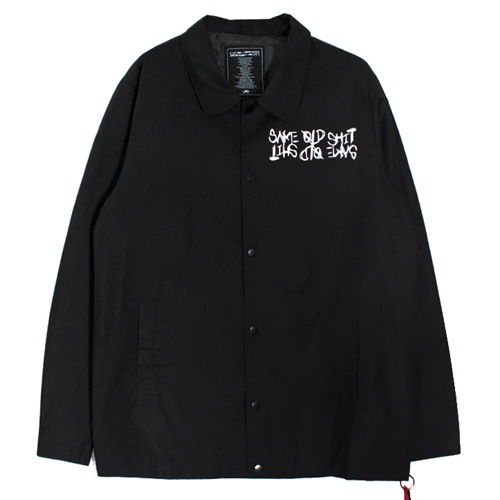 SAME OLD SHIT LOGO COACH JACKT-BLACK