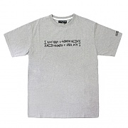 BASIC LOGO T-SHIRT-GREY