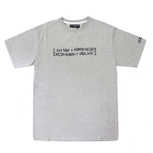 BASIC LOGO T-SHIRT-GREY