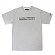 BASIC LOGO T-SHIRT-GREY