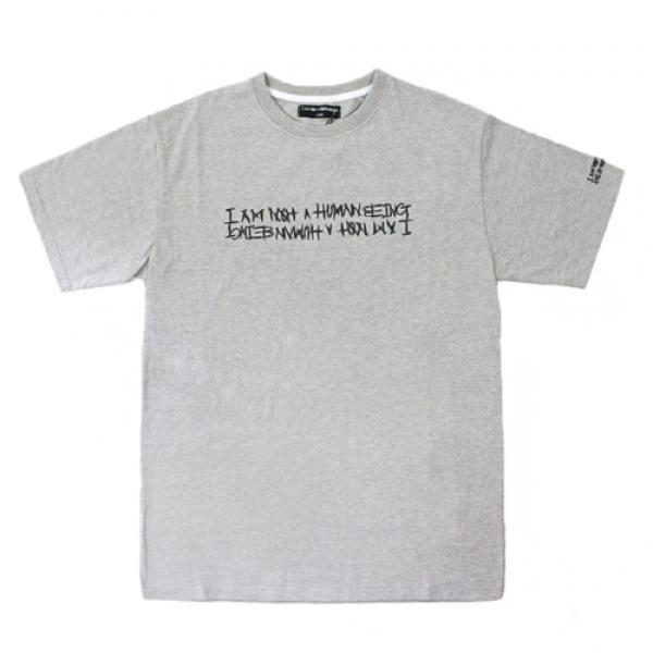 BASIC LOGO T-SHIRT-GREY