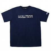 BASIC LOGO T-SHIRT-NAVY