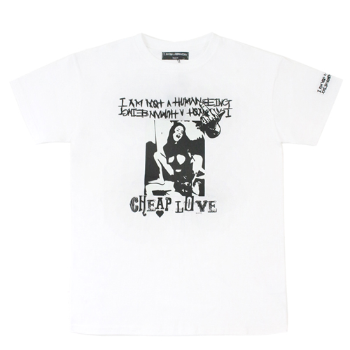 CHEAP LOVE T SHIRTS-WHT