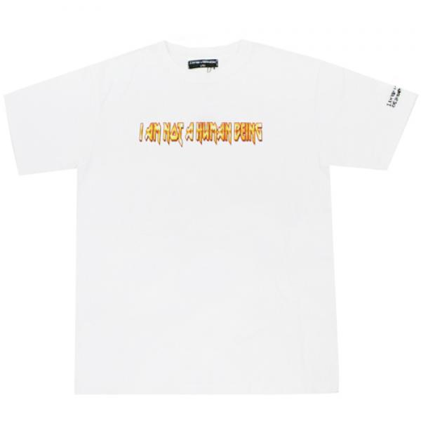 METAL LOGO T-SHIRTS - WHITE