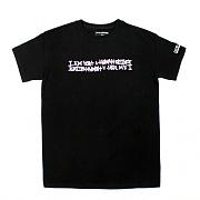RED BASIC LOGO T-SHIRT-BLACK