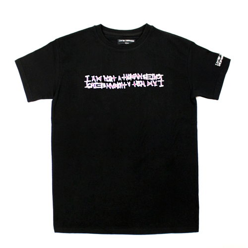 RED BASIC LOGO T-SHIRT-BLACK
