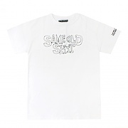 SAME OLD SHIT 3D LOGO T-SHIRT-WHITE