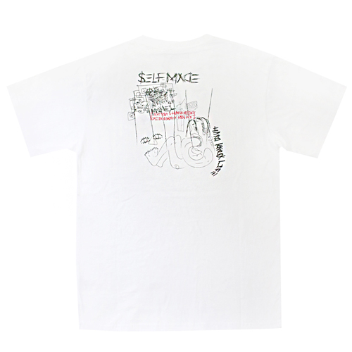 SELF MADE T-SHIRTS-WHITE