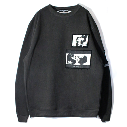 I LOVE YOU NATALIE CREWNECK - BLACK