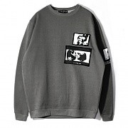I LOVE YOU NATALIE CREWNECK - GREY