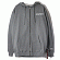 BASIC LOGO ZIP UP HOODIE-GREY