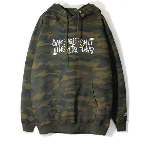 SAME OLD SHIT LOGO HOODIE-CAMO
