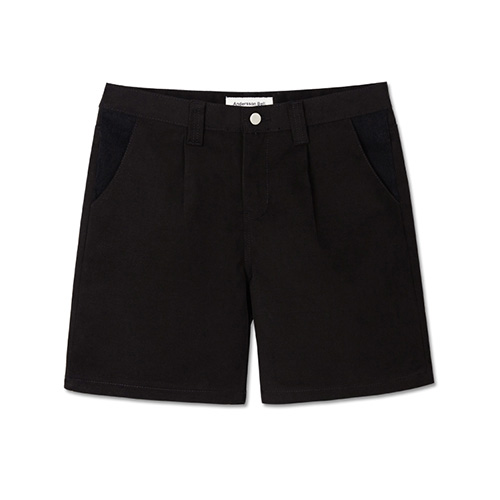 DENIS CAMP SHORTS-BLACK
