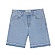 SKATEBOARDER DENIM SHORTS-BLUE