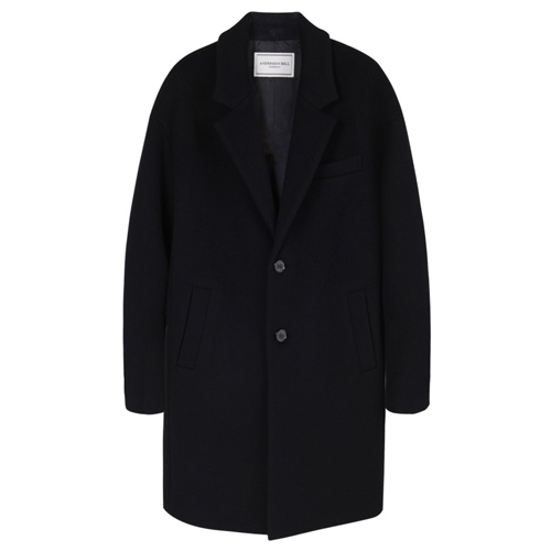 JOHANSSON OVERSIZED COAT WOMAN-BLACK