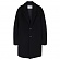JOHANSSON OVERSIZED COAT WOMAN-BLACK