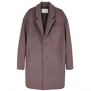 JOHANSSON OVERSIZED COAT WOMAN-PINK MELANGE