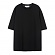 MAN STUDPOPLIN T-SHIRT-BLACK
