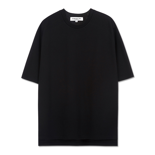 UNISEX BLISS NEW RAGLAN T-SHIRT-BLACK