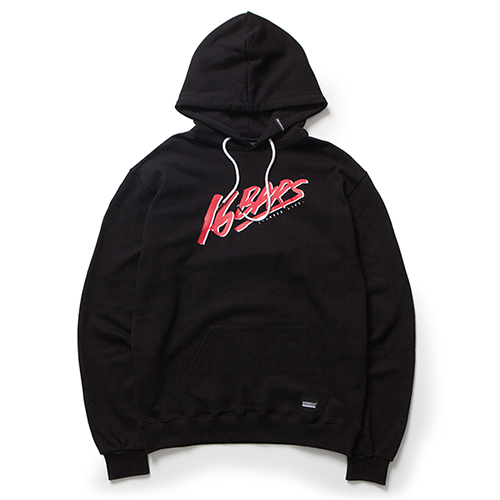 16 BARS HOODIE-BLACK