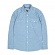 WORKER CHAMBRAY SHIRT-BLUE