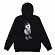LAYGOM ZIP-UP HOODIE-BLACK
