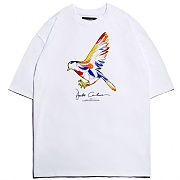 BIRD SHORT SLEEVE T-SHIRT - WHITE